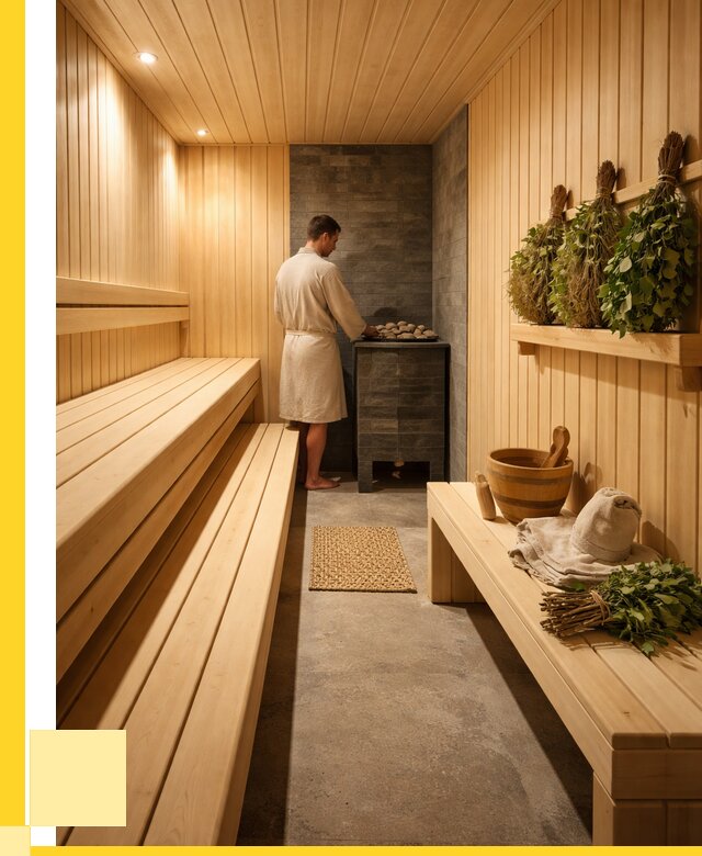 Отделка парной под ключ в Балтийске от 356825 р. | ЭриданБлт