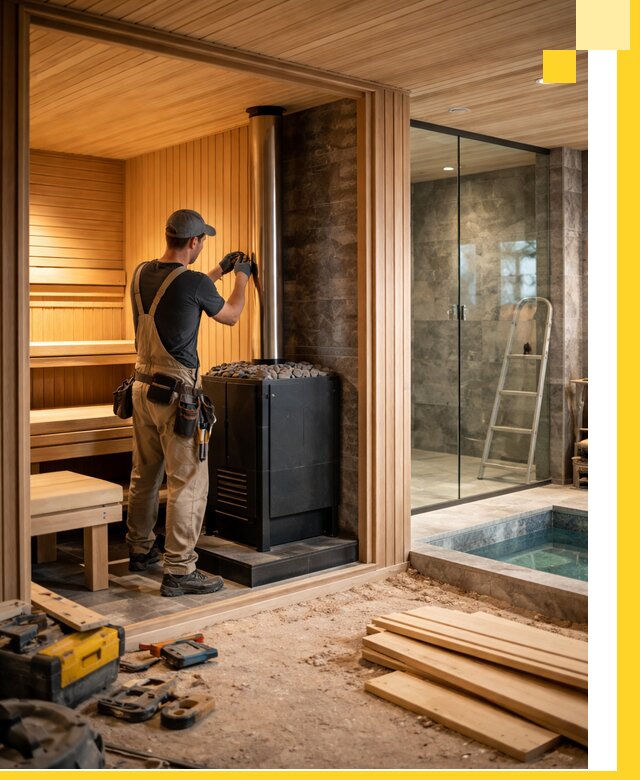 Полное строительство банных комплексов под ключ в Балтийске