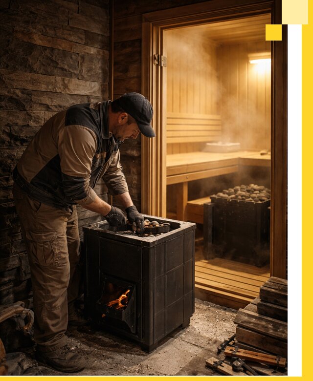 Строительство бани с сауной под ключ в Балтийске от проекта до сдачи