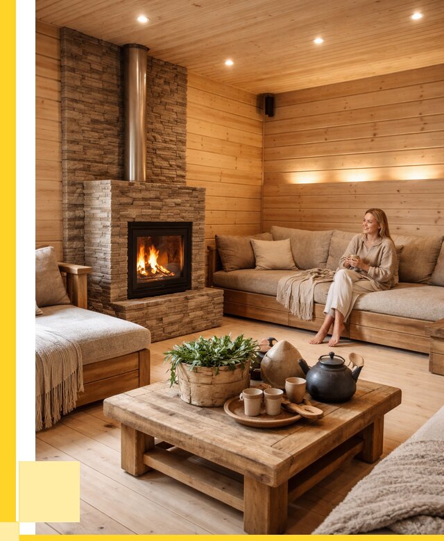 Проект бани с комнатой отдыха в Балтийске от 35683 р. | ЭриданБлт