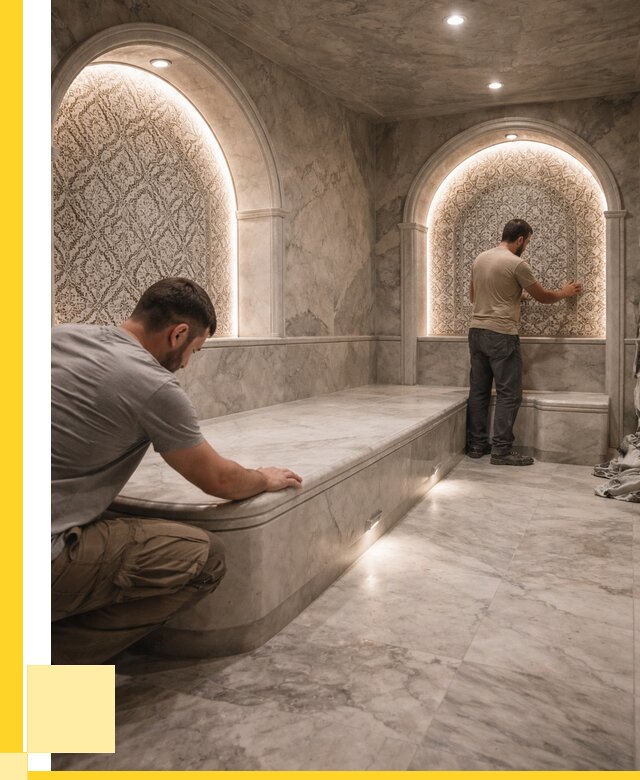 Турецкие бани под ключ в Балтийске от 254875 р. | ЭриданБлт