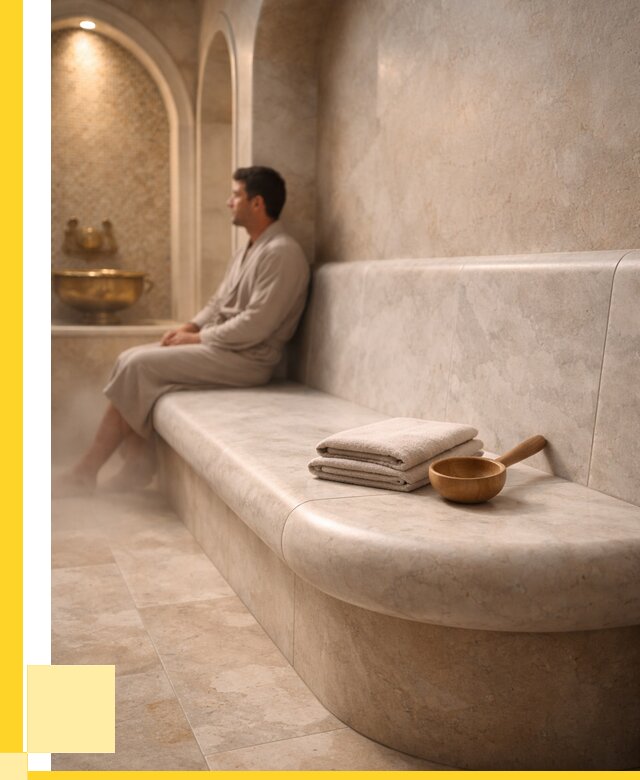 Сиденья для хамама в Балтийске под ключ от 12234 р. | ЭриданБлт