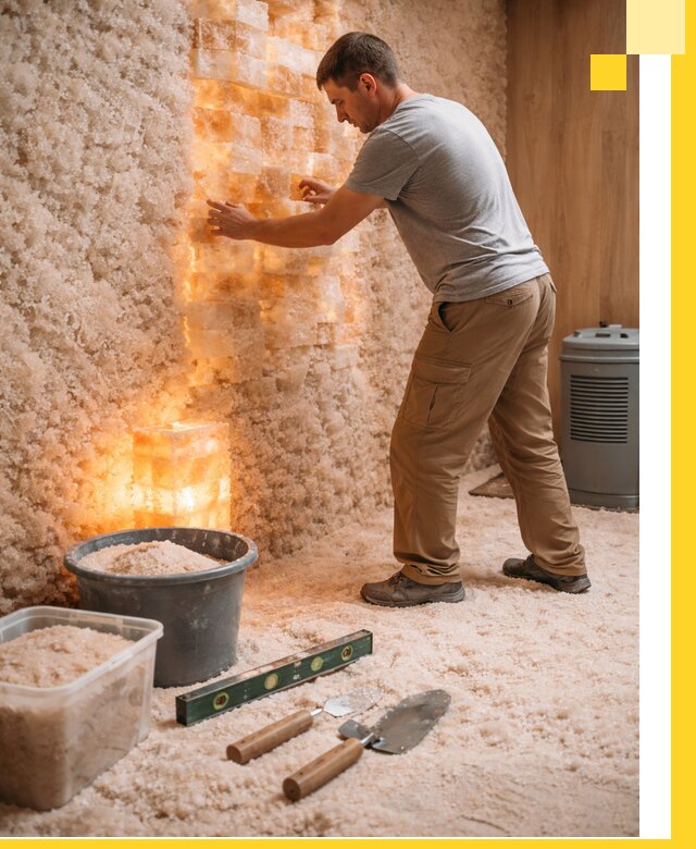 Проектирование и монтаж соляных комнат в Балтийске под ключ