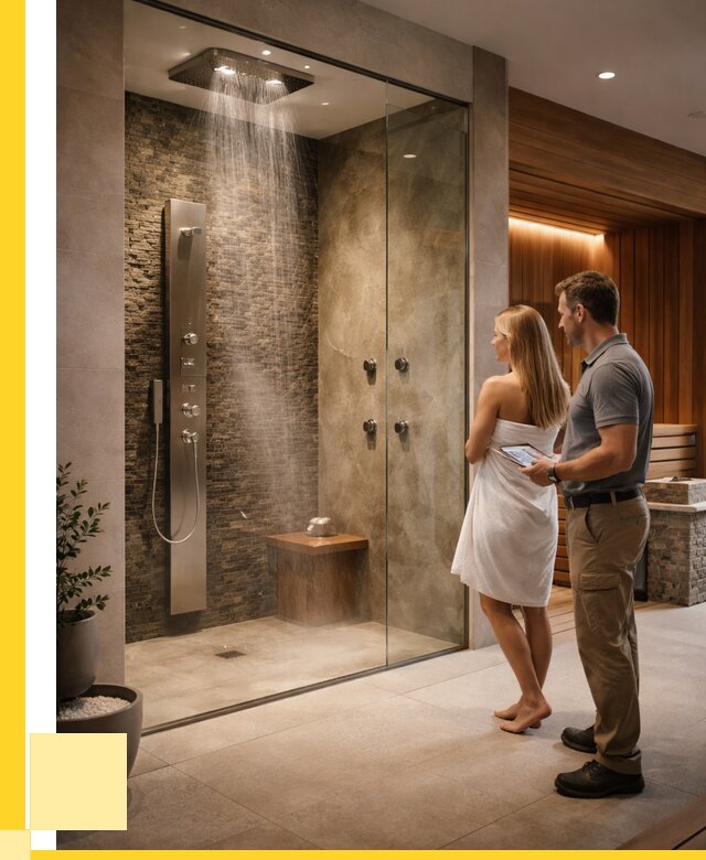 Купить душ впечатлений для дома в Балтийске от 86658 р. | ЭриданБлт