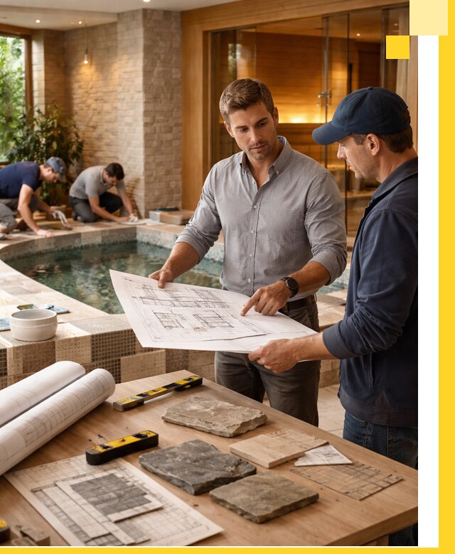 Проектирование SPA зон под ключ в Балтийске с инженерией